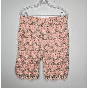 YITAI Los Angeles Shorts Sakura Guipure M Cherry Blossom Embroidered Lace Unisex